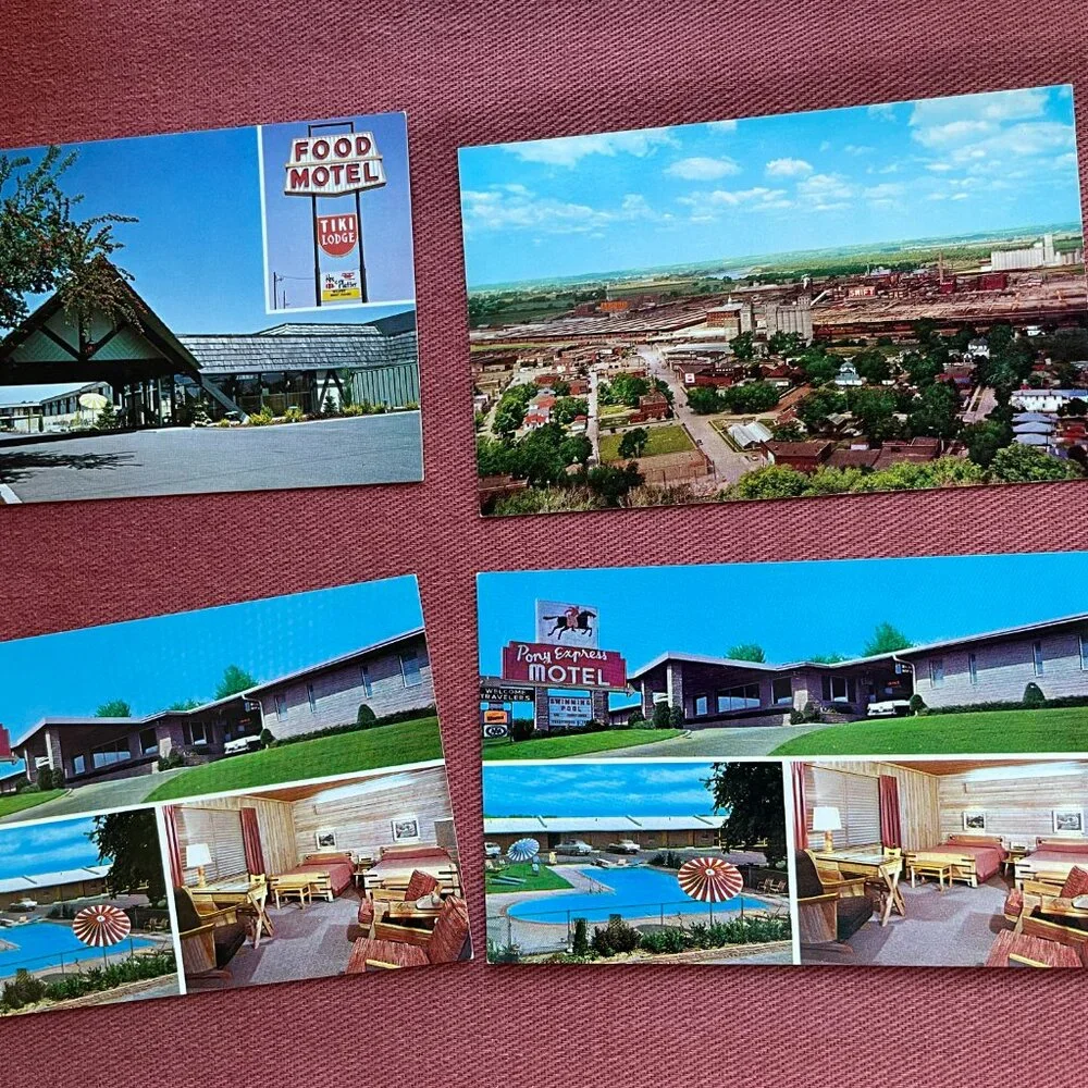 Vintage Lot of 9 Postcards from Nevada and California